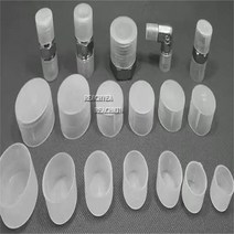 10pcs 원형 파이프 외부 보호 캡 미끄럼 방지 투명 PE 플라스틱 튜브 엔드 커버 플랜지 조인트 케이스, [03] M10