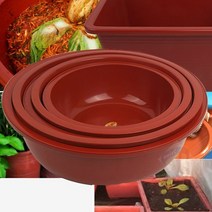 고무 다라이 특대형 김장준비 김장용 바게스 이뿔빨래 배추절임통 플라스틱 원형 사각형, 원형(4호)