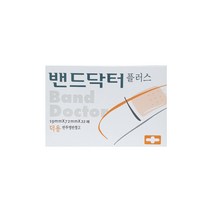 밴드닥터 플러스 19mm x 72mm 22매 덕용, 1개