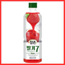 참존식품 딸기7베이스 835ml, 5개