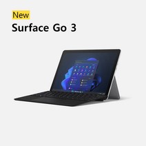 [마이크로소프트] 서피스 고3 i3-10100Y 8GB 128GB wifi [8VD-00039] Win10 Pro 탑재, 8VD-00039