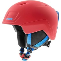 UVEX 키즈용 헤이야 프로 스키/스노우보드 헬멧, 화이트 앤 블랙 매트, 54-58cm