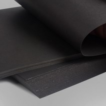 인페이퍼 흑도화지 2절 170g 125매 종이공예 시안용 도안지 박스제작 미술공작