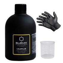 블루믹스 마일드 플러스 세차샴푸 500ml 중성 고농축 카샴푸 차량용 샴푸 계량컵 장갑, A-1 마일드 카샴푸 500 + 장갑
