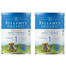 Bellamys 벨라미스 1단계 분유 (0-6개월) 900g 2개