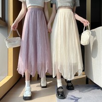 HQINT 여자 스커트 봄 롱치마 롱스커트 미디 오피스룩 정장치마 캐주얼 치마 h라인 a라인 사계절용 여성 빅사이즈 ZB-230070
