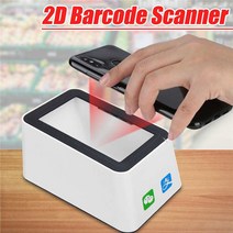 QR코드 스캐너 바코드 스캔 유선 바 리더 바 usb 다목적 스캐닝 핸즈프리 상점 용