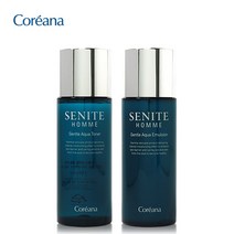 a코리아나 세니떼 옴므 젠틀 아쿠아 토너/에멀젼 택1, 아쿠아 토너 150ml