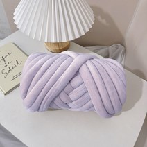 뷰라뷰 자이언트 얀 빅얀 망고실 핑거니팅 벨벳 1kg, 05. 연보라