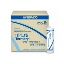 테라코 테라크릴 310ml(백색/실리콘/실란트)낱개, 1개