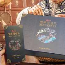 금산 인삼 6년근 발효 홍삼고 10gx30포(명절 부모님 건강 효도 선물 세트)쇼핑백포함