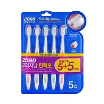 애경산업 2080 덴탈크리닉 오리지날 칫솔 탄력모 10입 어금니 첨단 치과용 틀니 극세사, 애경 2080 덴탈크리닉 오리지날 칫솔 탄력모 10입