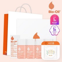 바이오오일 선물세트 스킨케어 페이스 오일 60ml 4개 + 손거울 증정