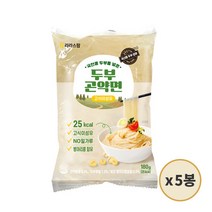 라라스팜 두부곤약면 실곤약(얇은면)/넓은면 두부 분말 병아리콩 180g, 5개
