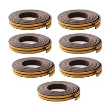 애드라이프 사계절 문틈막이 7개, E형 브라운