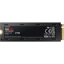 삼성전자 980 PRO 2TB M.2 NVMe Gen4 SSD 방열판포함 (관부가세포함)