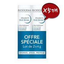 바이오더마 아토덤 스틱 레브르 립밤 4g x10, 10개, 무향