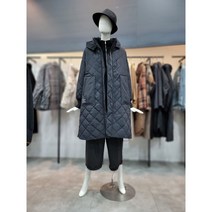 데무 후드 퀄팅 패딩 코트(MP2301611)