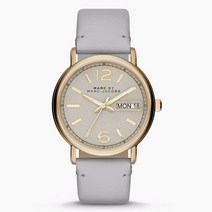 [해외]명품마크제이콥스시계 ＋ box womens Marc by Marc Jacobs MBM8654 FERGUS Gray Leather WATCH