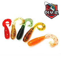 어부로 리뉴얼 트리플글럽웜 CTF40 2인치 쏘가리 꺽지 볼락웜 전갱이웜 송어웜 글럽웜 엘리게이터, CTF40-PA36