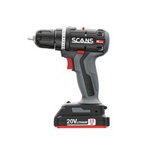 스캔 20v 브러시리스 리튬 전기 무선 드릴 s182 산업용 충전식 고출력 전기 45n.m 전동 공구, s182-22