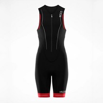 Huub 철인 3 종 경기 스킨 슈트 남성 민소매 사이클링 슈트 사이클링 팀 로드 자전거 의류 백 지퍼 자전거 저지 점프 슈트 트라이슈트