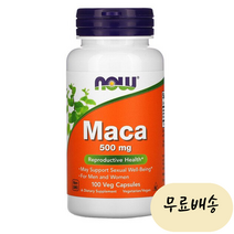 나우푸드 마카 500 mg 100정, 1개, 100개