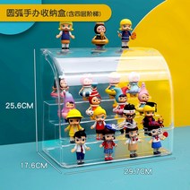 피규어장식장 레고장식장 베어브릭 트로피 수석 아크릴 케이스 보관함 박스 보관 스탠드, 4레이어 모델 오버사이즈 아크 방진