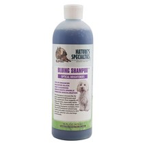 Nature s Specialties Bluing 반려동물용 초농축 애견 샴푸 최대 48.9L(16갤런) 전문 그루머를 위한 자연스러운 광학 광택제 미국산 3.8L(, 16oz