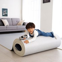 제로벨 1+1 15T PVC 층간소음 롤매트 폭140cm x 3m 거실 아이방 유아 어린이 놀이방 매트, 직물패턴