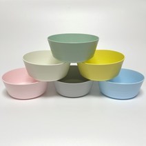 이케아 어린이 유아 그릇 KALAS 칼라스 혼합색상 (6개 1세트) IKEA
