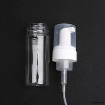 투명 공병 거품 생성 버블 펌핑 용기 100ml, 상세페이지 참조