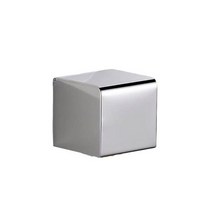 철제함 티슈 보관 케이스 스테인레스 스틸 침실 주방 거실 화장실 가정용 벽지 홀더 박스 1x13x13cm
