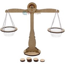 수평잡기 우드 양팔저울 만들기 1인용 과학놀이키트 집콕놀이 과학 과학실험 실험세트