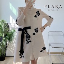 플라라 플라라 로즈플라워리본플리츠원피스_PK2SOP041C