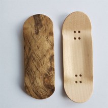 핑거 보드 우드덱 스페셜 프로페셔널 34mm 핑거보드 데크 5 겹 캐나다 메이플 우드 소형 스케이트보드 나무보드, [01] Burl