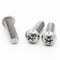 M6 보안 볼트 Torx 스테인레스 스틸 서스 304 A2 버튼 헤드 변조 방지 나사 핀 스크류, M6 (5개), 35mm, 1개