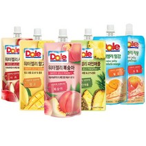 Dole 돌 워터젤리 6종 130mlx20개, 1개, 사과10개+망고10개