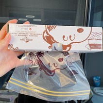 이중 지퍼백 6박스 스누피 캐릭터 간식보관 소형, B개