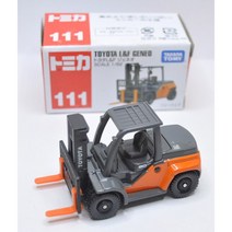 다카라 토미 토미카 다이 캐스팅 모델 NO 111 toyota 호환 L F genio FORKLIFT 162 SCALE, [01] 111