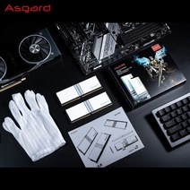 Asgard-V5 시리즈 메모리 DDR4 RAM PC 8GBx2 3200MHz 3600MHz CL14 RGB RAM 폴라 화이트 오버클럭 성능 데, 01 V5 8GBx2 3200MHz, 한개옵션1