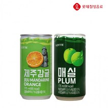 DAE 롯데 제주감귤 매실 175ml X 각15개(총30개, 1세트