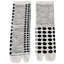 유니esx 스 플리트 발가락 키모노 타비 승무원 양말 컬러 블록 추상 도트 줄무늬 프린트 2 손가락 일본 플립 플롭 샌들 hosiery