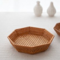 니코트 studio VINA 라탄 앵글 플레이트 L, 1개