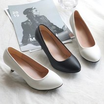 5.5cm 상견례 하객룩 미들 펌프스 힐 근무화 깔끔한단화 승무원 세미정장 호텔 구두추천 면접