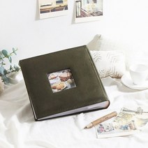 사진첩만들기접착결혼 사진앨범 셀프성장 사진책만들기 초음파다이어리 포토북, 리브리움 사진앨범 그린