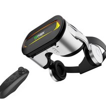 스피커 블루투스 신제품 VR 안경 올인원 머신 VR 무선 블루투스 고화질 영화 게임 VR 안경 스피커 스마트폰, 02 J60 white and Y1