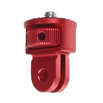 액션캠 스포츠 캠코더 소형 케이스 알루미늄 합금 14 인치 나사 삼각대 어댑터 360, 4