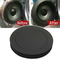 자동차 방음 1pcs 6.5 인치 패드 면화 자동차 스피커 링 기아 Cerato Sportage R K2 K3 K5 RIO 3 4 Sorento, 한개옵션0