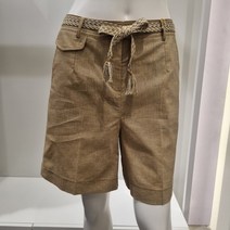 올리비아로렌 [벨트SET 코튼반팬츠] 시원한 소재로 여름철 데일리 착용하기 좋은 여름필수템 VVBDSYM5321